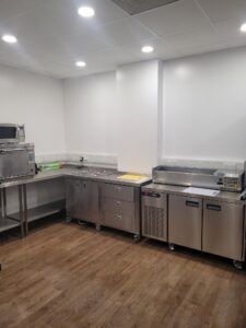 Transforming The Food Store Kitchen at Barnsley Metrodome
