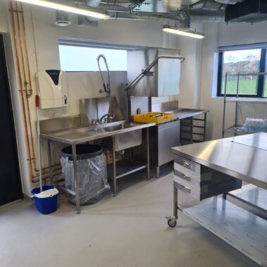 Wardle Academy Rochdale, new Anderson Kitchen installation by IDL