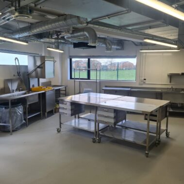 Wardle Academy Rochdale, new Anderson Kitchen installation by IDL