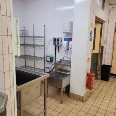 Barnsley Metrodome Pan Wash Area Upgrade | IDL