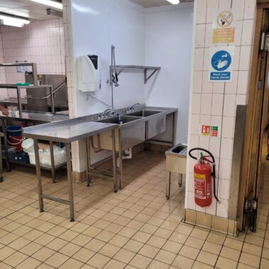 Barnsley Metrodome Pan Wash Area Upgrade | IDL