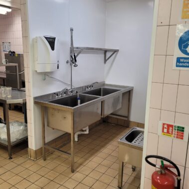 Barnsley Metrodome Pan Wash Area Upgrade | IDL